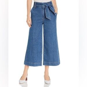Joie Marylu High-Rise Culotte Jeans in Denim Sky Size 2 NWT